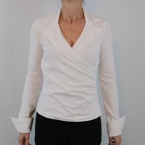 CAbi white blouse